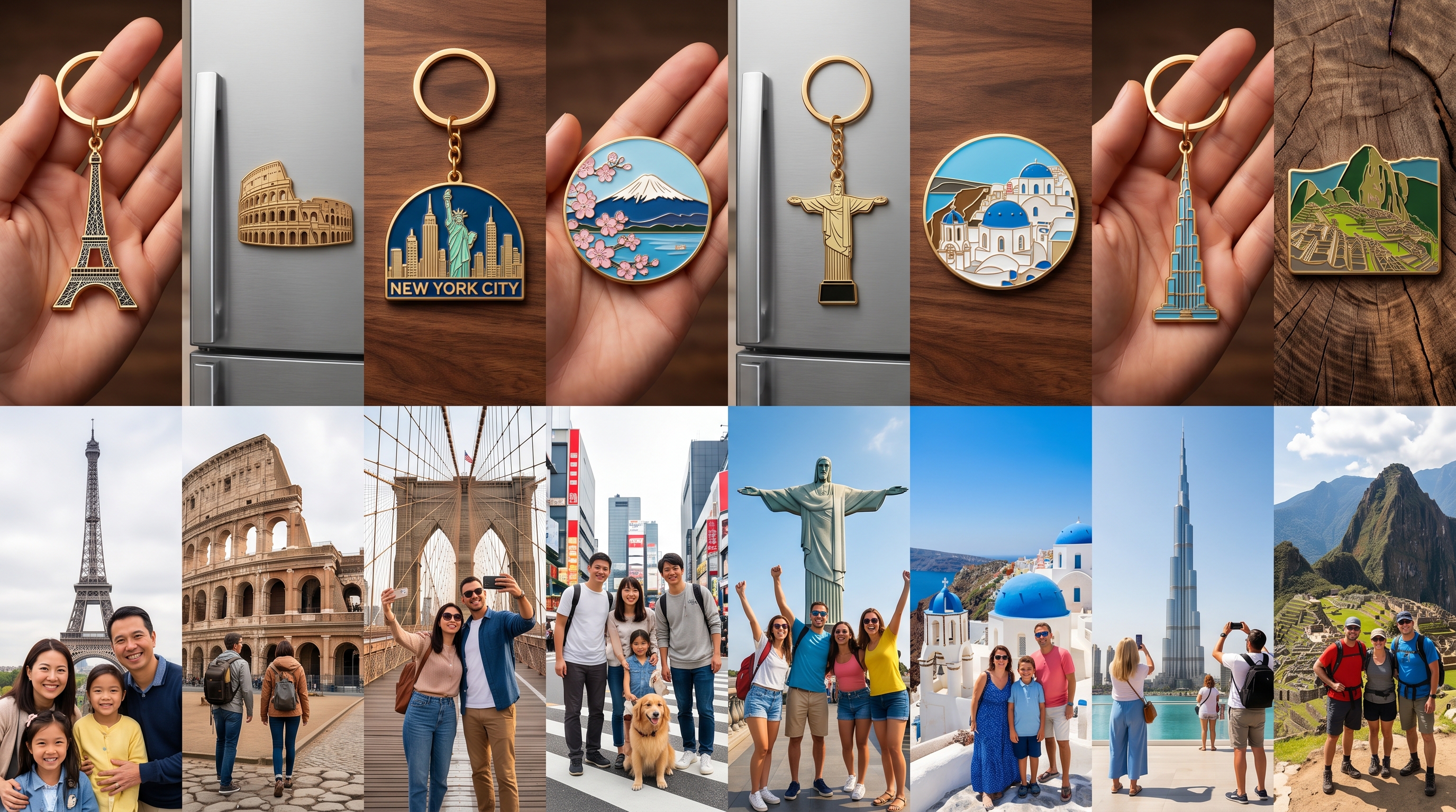 SouvenirAI — pins, chaveiros e ímãs personalizados